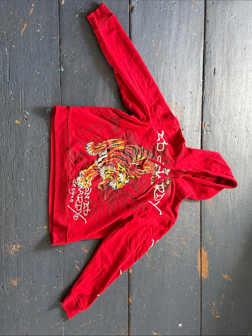 Ed Hardy Graphic Hoodie
